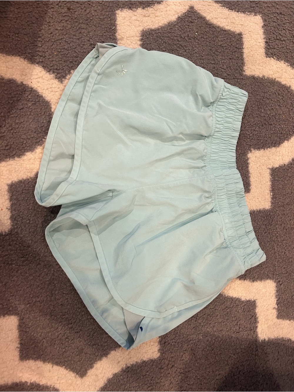 Athleta Light Blue Women's Athletic Shorts